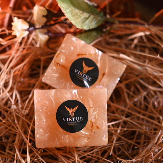 24K GOLD SAFFRON SOAP